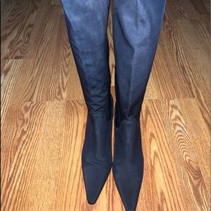 Donald Pliner Knee-high stretch boots